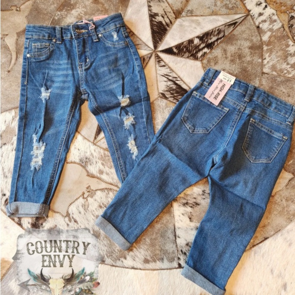 Children’s Blue Distressed Jeans